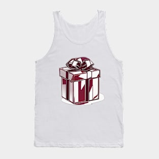 Elegant Wrapped Gift Illustration No. 629 Tank Top